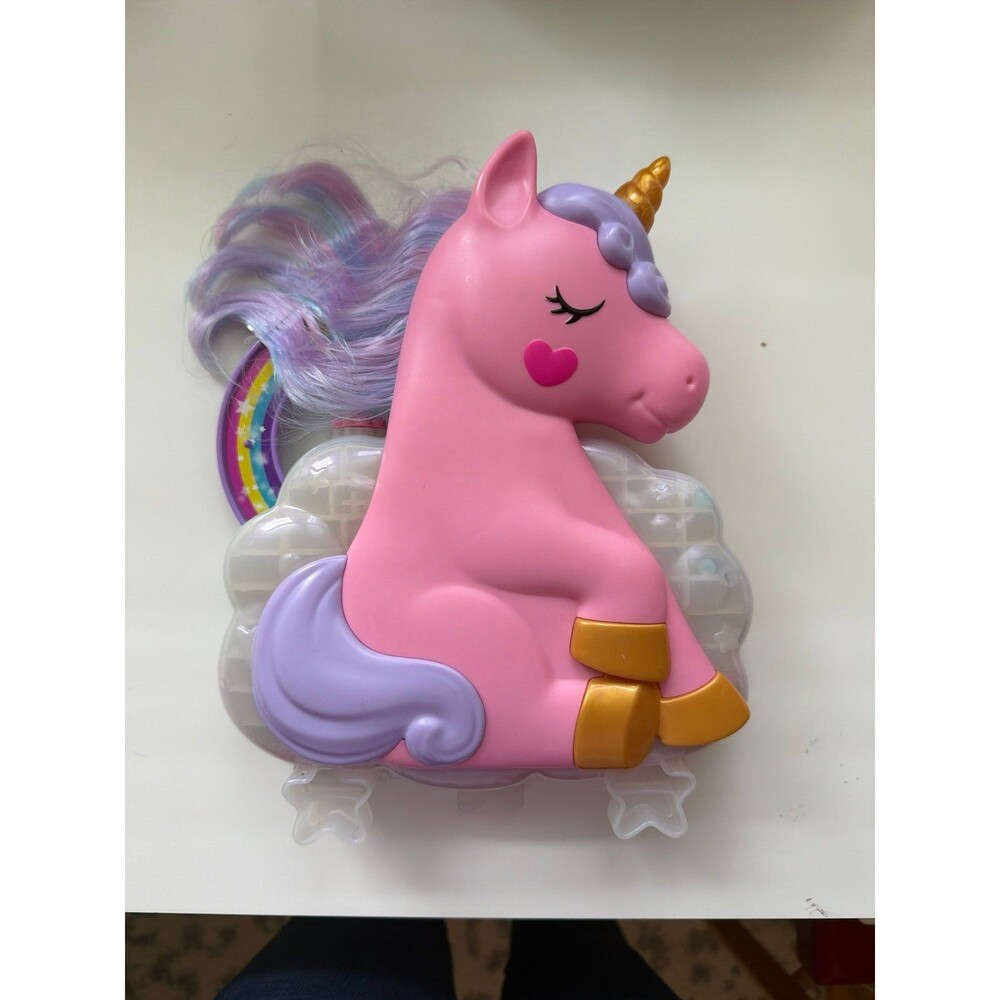 Polly pocket rainbow unicorn salon